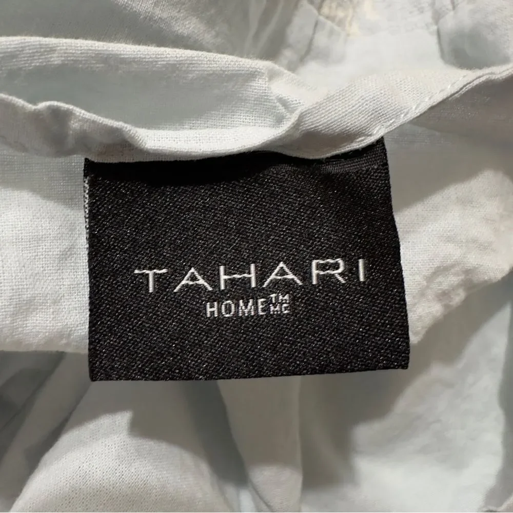 TAHARI FLORAL GAUZE LARGE ACCENT PILLOW‎ SHAM